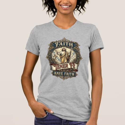 Jesusbilinguale multiculturele gezinnen shirt gelo (Voorkant)