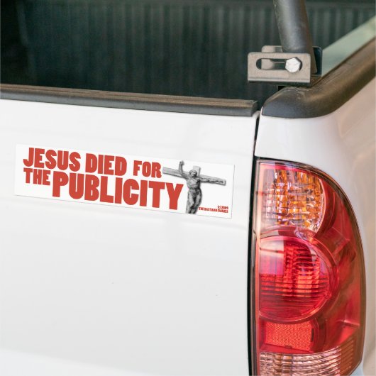 jesusbumper sticker (Op Truck)