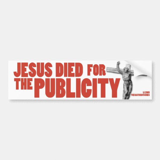 jesusbumper sticker (Voorkant)