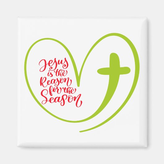 jesusKerstmis Magneet (Voorkant)