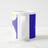 jesusliefde grote koffiekop (Achterkant)