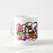 jesusliefde koffiemok (Voorkant links)