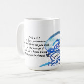 jesusliefde koffiemok (Voorkant links)