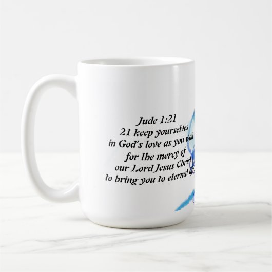 jesusliefde koffiemok (Links)