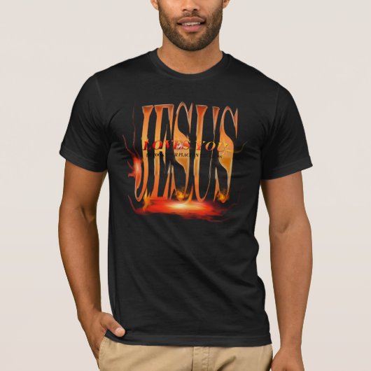 JesusLovesYou2 T-shirt (Voorkant)
