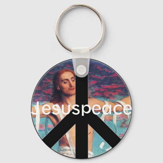 JESUSPEACE SLEUTELHANGER (Voorkant)