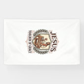 Jesustools van genade Jezus Toolbox Genade Christi Spandoek (Horizontaal)
