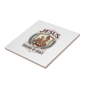 Jesustools van genade Jezus Toolbox Genade Christi Tegeltje (Zijkant)