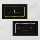 Jet Airplane Visitekaartje (Voorkant / Achterkant)