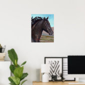 Jet : billen en zand wasbekken poster (Thuiskantoor)