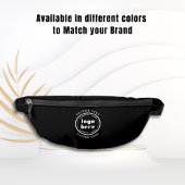 Jet Black Company Logo Zakelijke promotie Heuptasje