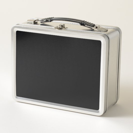 Jet Black Solid Color (Voorkant)