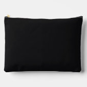 Jet Black Solid Color Etui (Voorkant)