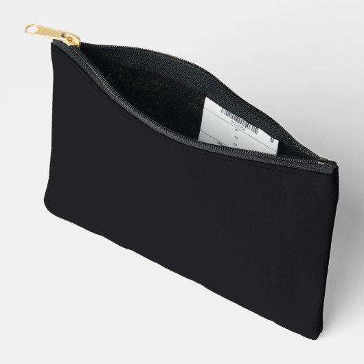 Jet Black Solid Color Etui (Open)