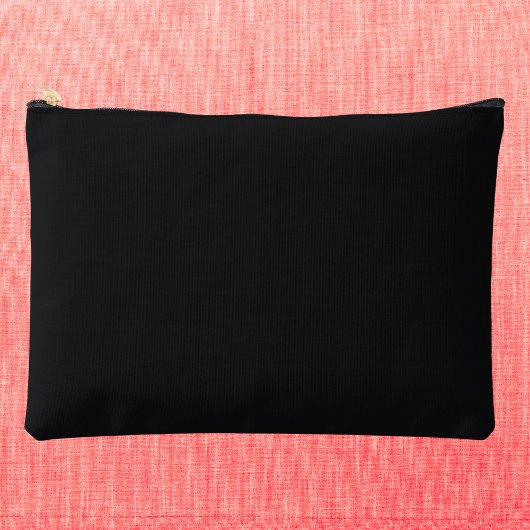 Jet Black Solid Color Etui