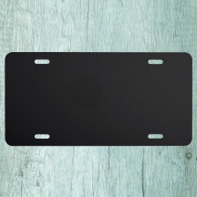 Jet Black Solid Color