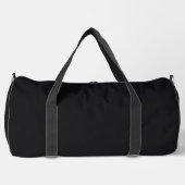 Jet Black Solid Color Plunjezak (Voorkant)