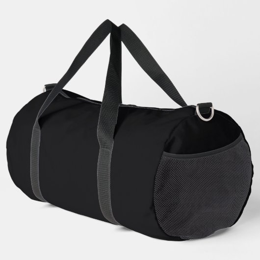 Jet Black Solid Color Plunjezak (Rechterhoek)