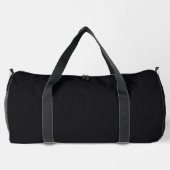 Jet Black Solid Color Plunjezak (Achterkant)