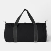 Jet Black Solid Color Plunjezak (Voorkant)
