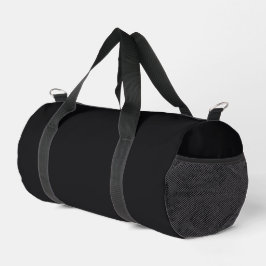 Jet Black Solid Color Plunjezak