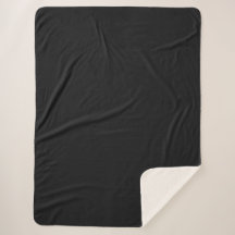 Jet Black Solid Color