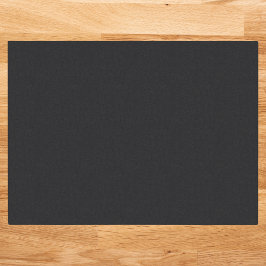 Jet Black Solid Color Tissuepapier