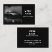 Jet black Visitekaartjes (Voorkant / Achterkant)