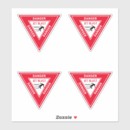 Jet Blast Sticker