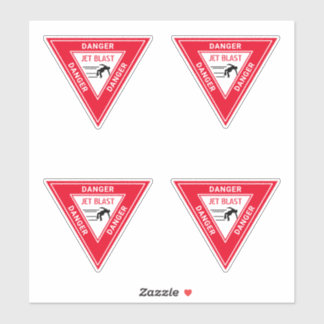 Jet Blast Sticker