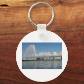 Jet d'eau, Genève Sleutelhanger (Voorkant)