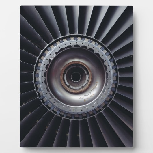 Jet Engine Fotoplaat (Voorkant)