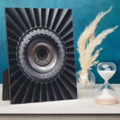 Jet Engine Fotoplaat (Zijkant)