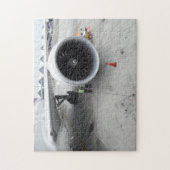 Jet Engine Fotopuzzel met cadeaudoos Legpuzzel (Verticaal)