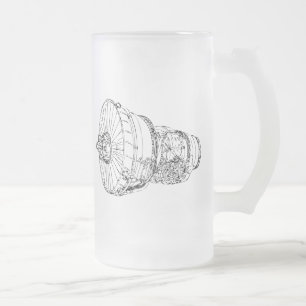 Jet-engine Matglas Bierpul