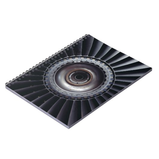 Jet Engine Notitieboek (Linkerzijde)