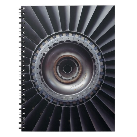 Jet Engine Notitieboek (Voorkant)