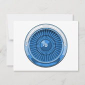 Jet Engine Save The Date (Achterkant)