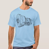 Jet-engine T-shirt (Voorkant)