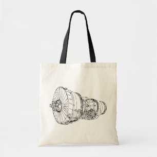 Jet-engine Tote Bag