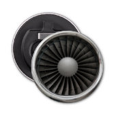 Jet Engine Turbine Fan Button Flesopener (Voorkant)
