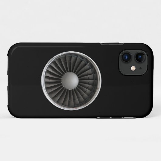 Jet Engine Turbine Fan Case-Mate iPhone Case (Achterkant (horizontaal))