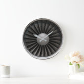 Jet Engine Turbine Fan Grote Klok (Huis)