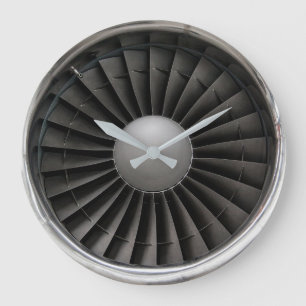Jet Engine Turbine Fan Grote Klok