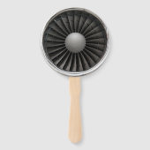 Jet Engine Turbine Fan Handwaaier (Voorkant)