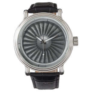 Jet Engine Turbine Fan Horloge