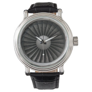 Jet Engine Turbine Fan Horloge