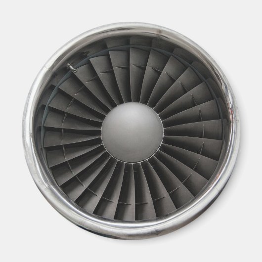 Jet Engine Turbine Fan Magneet (Voorkant)