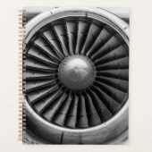 Jet Engine Turbine Fan Planner (Voorkant)
