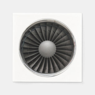 Jet Engine Turbine Fan Servetten